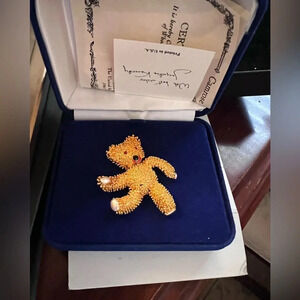 Camrose & Kross Teddy Bear Brooch